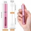 Kiiwah 4 Pièces Vaporisateur Parfum Vide Voyage, Vaporisateur de Sac Rechargeable, Mini Atomiseur de Parfum pour Femme Homme 