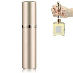 Colexy Bouteille Vaporisateur de Parfum Rechargeable, 5ML Mini Atomiseur Parfum, Voyage Bouteille Vaporisateur Portable, Vapo