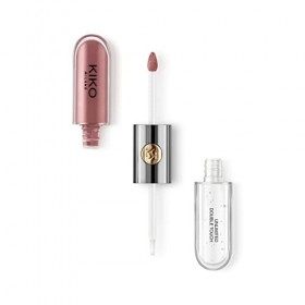 KIKO Milano Unlimited Double Touch 120 | Rouge À Lèvres Liquide En 2 Étapes, Fini Lumineux. Tenue Jusqu’À 12 Heures. Base Col
