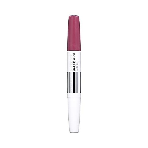 Maybelline New York Rouge à Lèvres, Superstay 24H, Teinte Rouge Perpetual Rose 135 , 5 g