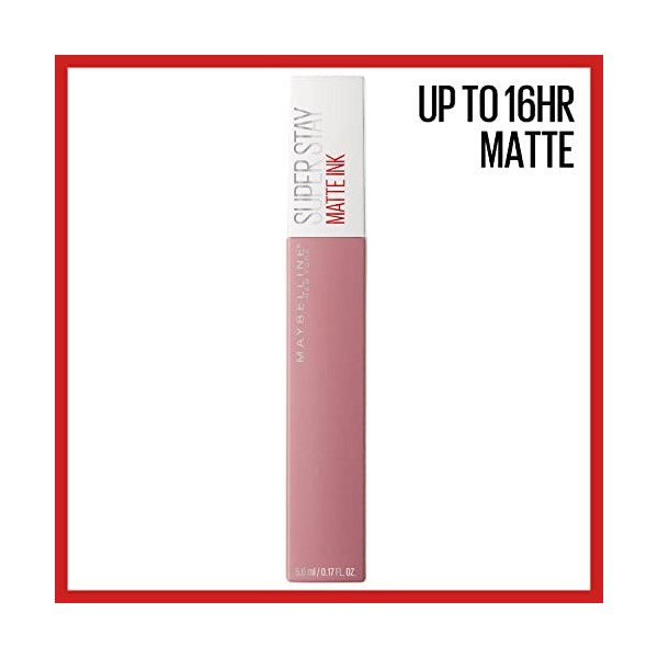 Maybelline New York Super Stay Matte Ink Lipstick, Dreamer, 5ml