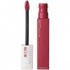 GEMEY MAYBELLINE - Rouge à lèvres - SUPERSTAY MATTE INK - 5ml - 80 Ruler