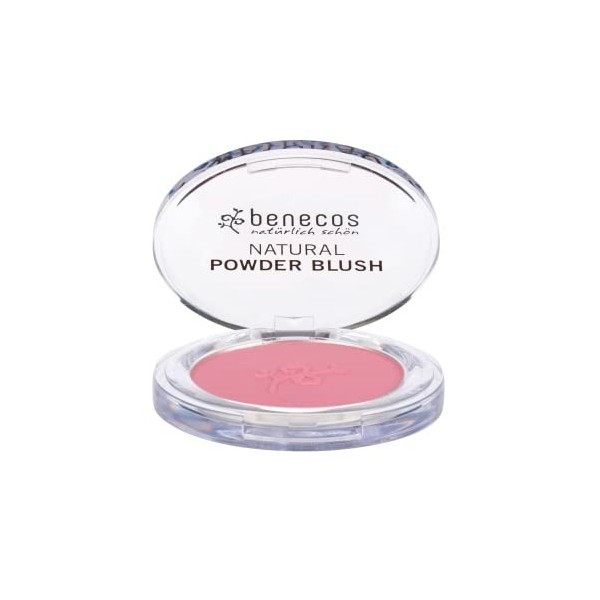 Benecos - Fard à joue rose bonbon Mallow rose BIO