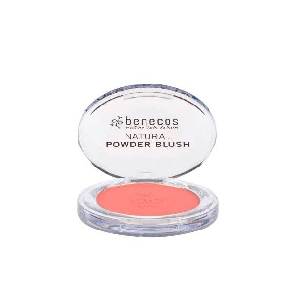 Benecos - Fard à joue rose bonbon Mallow rose BIO