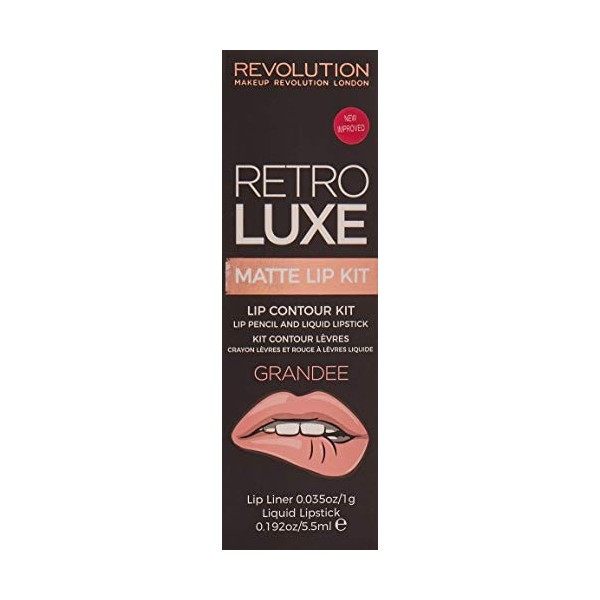 Makeup Revolution Retro Luxe Kits Matte Grandee