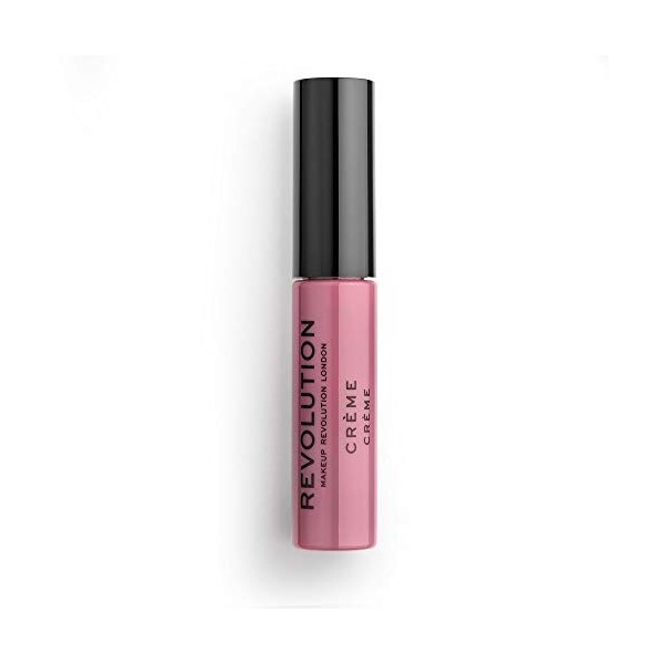Makeup Revolution, Creme Lip, Brillant à Lèvres, Violet 143 , 6ml