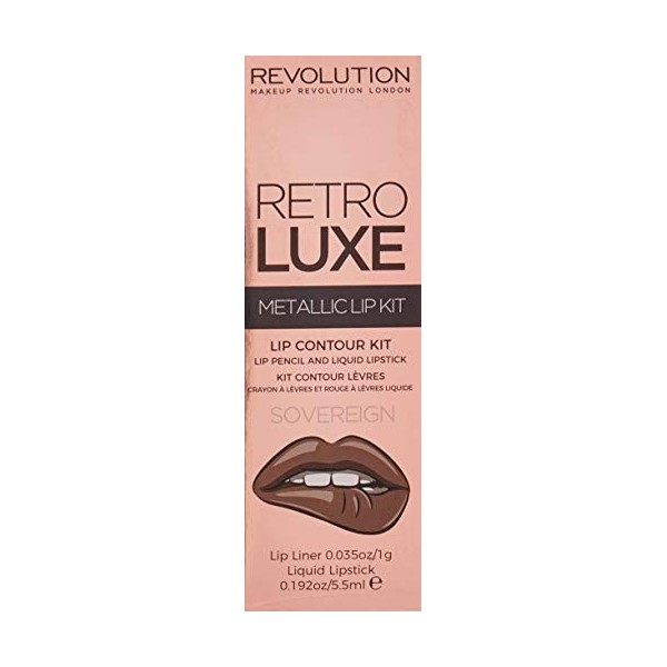 Makeup Revolution Retro Luxe Kits Metallic Sovereign