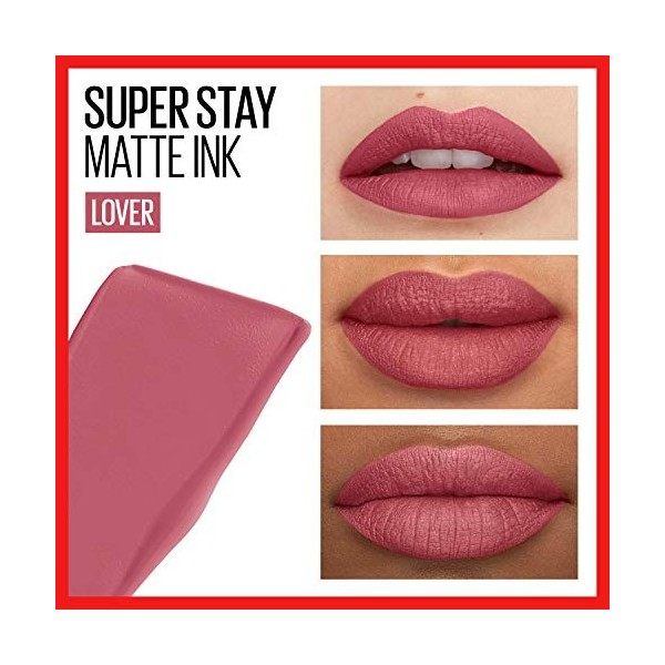 MAYBELLINE lipstick SuperStay Matte Ink - Lover