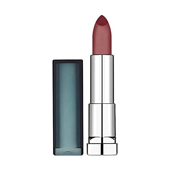 Maybelline New York – Rouge à Lèvres Matte Nudes– Color Sensational – Teinte : Brown 988 