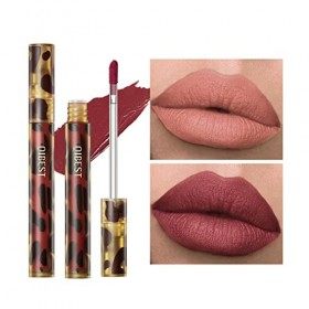 Anifer Velvet Matte Liquid Lipstick Makeup Tenue longue durée et imperméable, brillant à lèvres instantané antiadhésif, Nude
