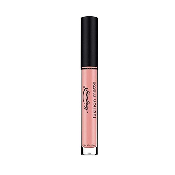 WOZOW Rouge à Lèvres Liquide Hydratant Velvet Rouge à Lèvres Maquillage Cosmétique Beauté C 