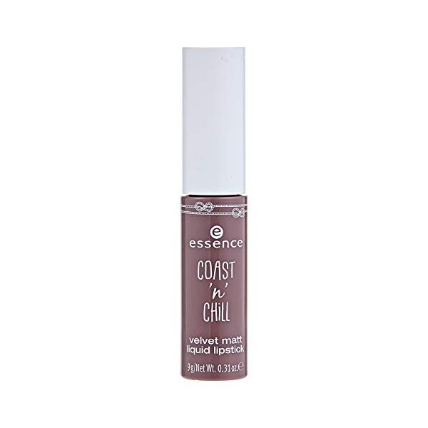 Essence Coast N Chill Velvet Mat Liquid Lipstick Rouge à Lèvres N ° 02 Smooth & Groove Contenu : 9 g liquide pour Tapis de ve