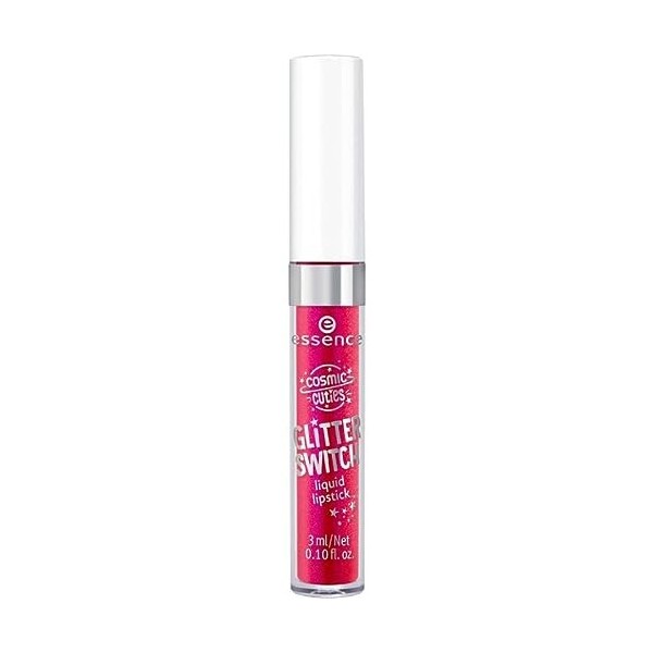 ESSENCE COSMIC CUTIES GLITTER SWITCH LABIAL LIQUIDO 02 DAZZLING PINK