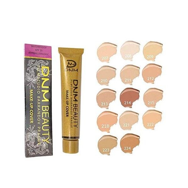 Tattoo Cover Concealer - Taches professionnelles Crème Base Visage Corps Yeux Contouring Liquide Fond de Teint Contrôle de l