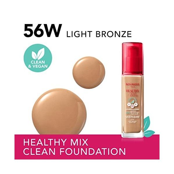 HEALTHY MIX radiant foundation 56-light bronze 30 ml