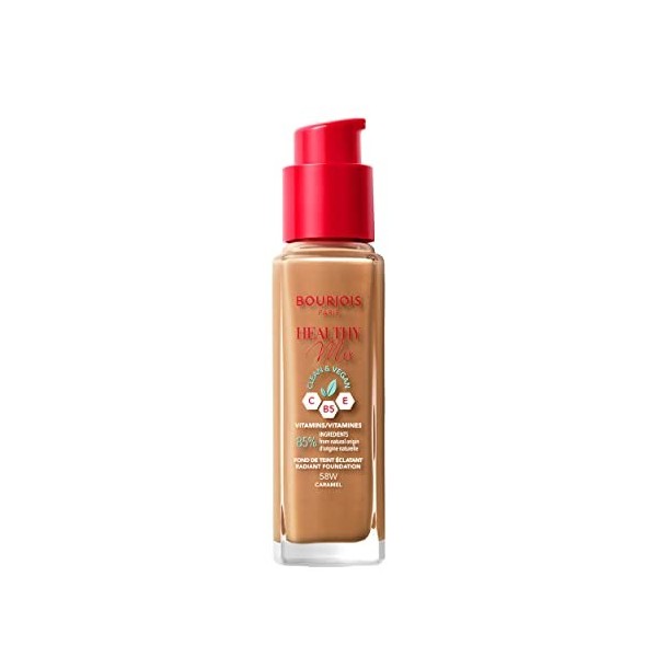 Bourjois - Fond de teint Healthy Mix Clean - 58 W Caramel