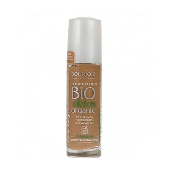 Bourjois - Bio Detox Organic Foundation - Fond de Teint - N°58 Dark Bronze - 30ml