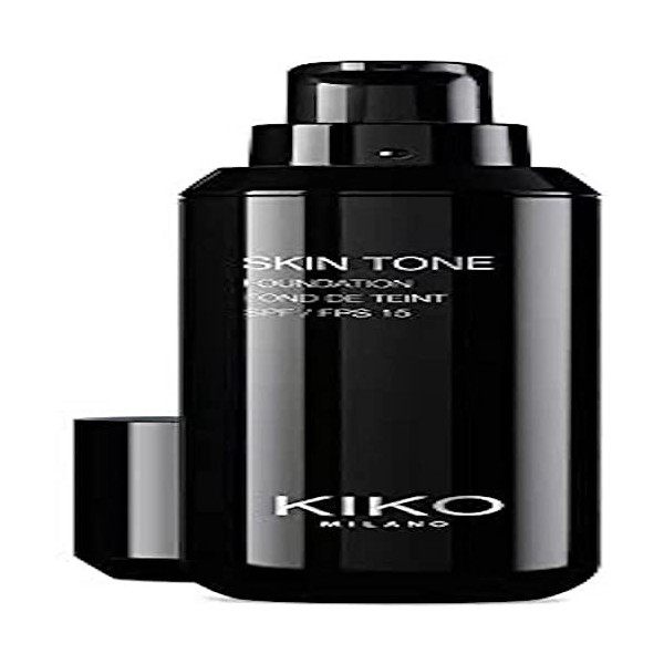 KIKO Milano Skin Tone Foundation 01 | Fond De Teint Fluide Enlumineur, Spf 15