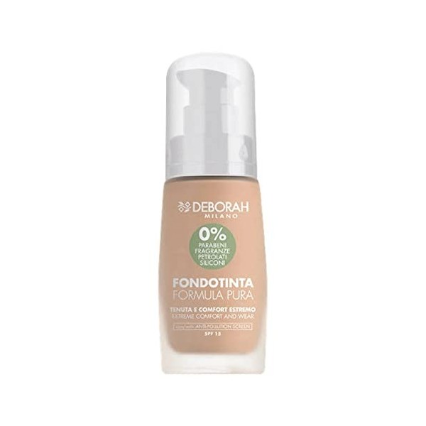 Deborah Milano Formula Pura Fondation 2, Beige, 30 ml