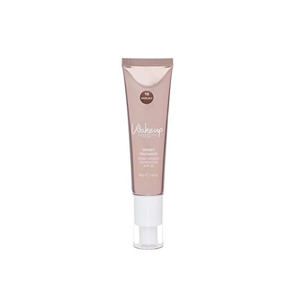 Wakeup Cosmetics Milano Sweet Radiance Fond de teint Fluide Hydratant SPF20 N°10 Noisette 30 g