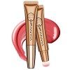 Ofanyia Upgrated Blush & Contour Beauty Wand, One-body Design Blush Liquide Contour with Cushion Applicator, Natural Matte Fi