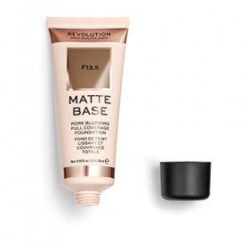 Makeup Revolution, Matte Base, Fond de Teint, F13.5, 28ml
