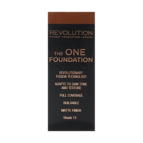 Makeup Revolution – Fond de teint – The One Fond de teint – Shade 15