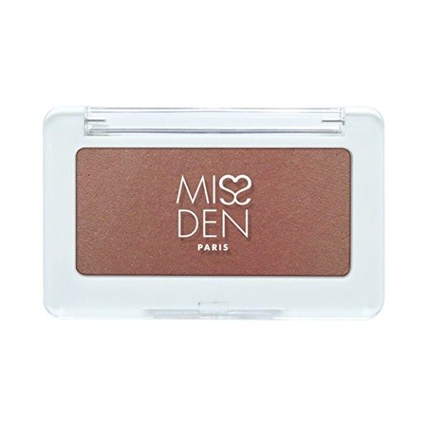 Miss Den - Blush Douceur - Teinte 645 Corail - Effet Bonne Mine - Texture Soyeuse - Testé Sous Contrôle Dermatologique