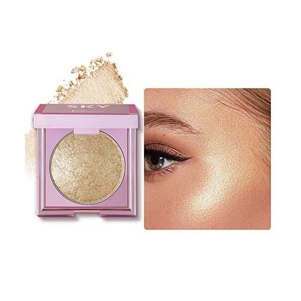 Meilleur Fond De Teint Couvrant Fairy Glow Powder Glow Foundation Surligneur Éclaircissant Visage Et Corps Cosmétiques Nature