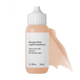 Nude Concealer Foundation Full Coverage, bb Cream Matte Foundation Pour Le Maquillage Des Peaux Matures, Maquillage De Fond D