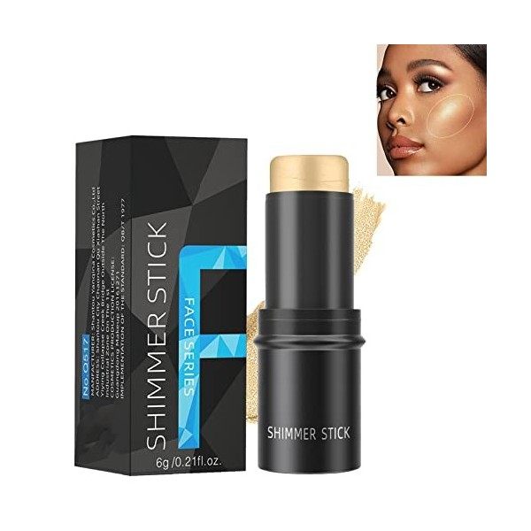 Contouring Maquillage HOUSN Stick Highlight & Contour,Contouring Stick&Makeup Contouring&Long Longue Durée et étanche Contour