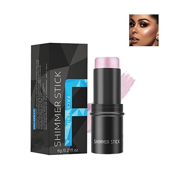 Contouring Maquillage HOUSN Stick Highlight & Contour,Contouring Stick&Makeup Contouring&Long Longue Durée et étanche Contour