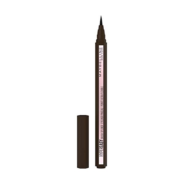Maybelline New-York - Eyeliner Pinceau - Pointe Ultra-Flexible - Hyper Easy - Teinte : Noir Mat 801 Eyeliner / Khôl / Crayon