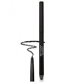 Revlon ColorStay, Crayon Eyeliner Longue tenue 0,28 g , Waterproof, Embout estompeur pour Smokey eye, Black 201 Eyeliner / K...