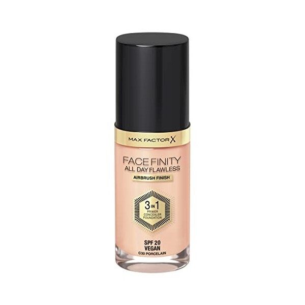 Max Factor Facefinity All Day Flawless 3 in 1 Foundation SPF20 - 30 Porcelain