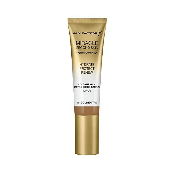 MIRACLE SECOND SKIN FOUNDATION 010 GOLDEN TAN