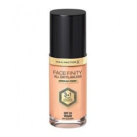 Max Factor Face Finity All Day Flawless 3 in 1 Foundation 75 Golden, 1er Pack 1 x 30 ml 