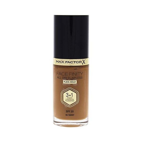 Max Factor Face Finity All Day Flawless 3 in 1 Foundation 30ml - 95 Tawny,