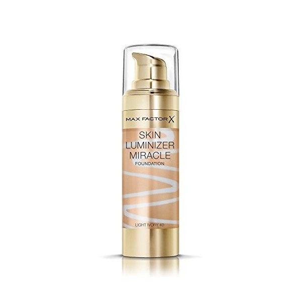 Max Factor - Skin Luminizer Miracle - Fond de teint teint, couleur "Light Ivory" No 40