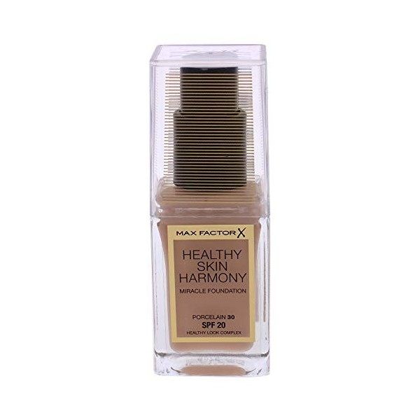 Max Factor Peau Saine Harmonie Miracle Fond de Teint SPF 20 30 pour Femme en Porcelaine 1 oz 29.57 ml