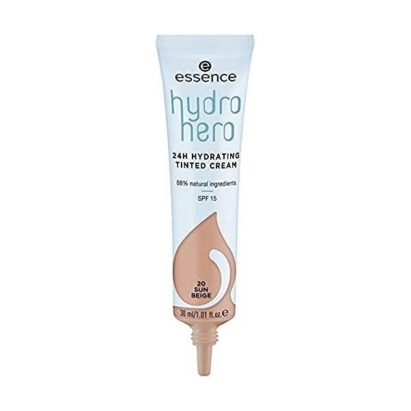 ESSENCE HYDRO HERO 24H CREMA HIDRATANTE CON COLOR 20 SUN BEIGE