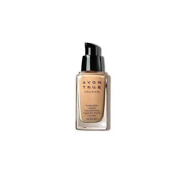 Fond de teint liquide Coverless Flawless Invisible Avon, beige moyen