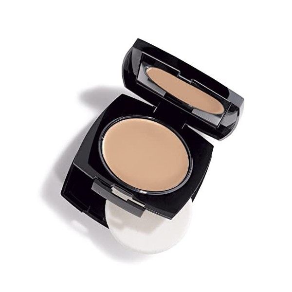 Avon True Flawless Cream to Powder Compact 3 en 1 Anti-cernes, fond de teint et poudre de porcelaine – Technologie de couleur