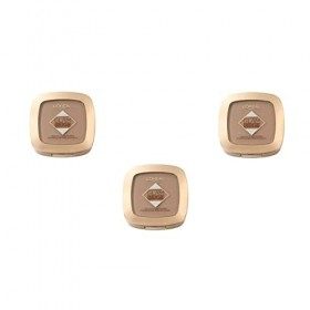 LOréal Paris Glam Beige Poudre de Teint Effet Bonne Mine Peau Médium à Mate, Lot de 3 3 x 9g 
