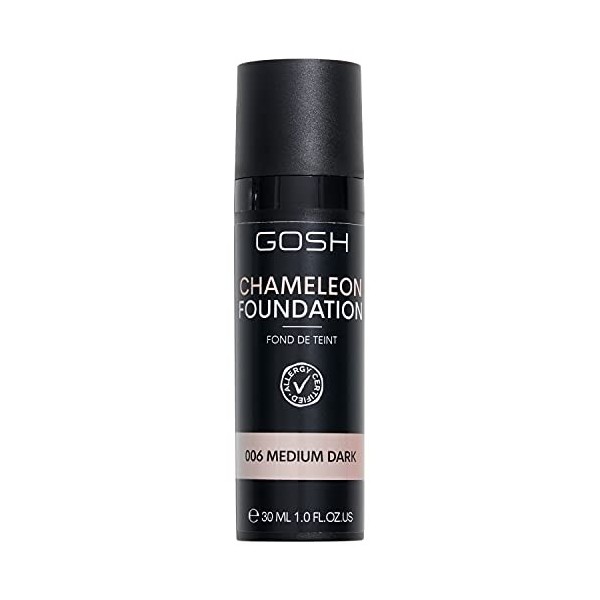 Chameleon Foundation Natural Coverage 006-Medium Dark 30 Ml