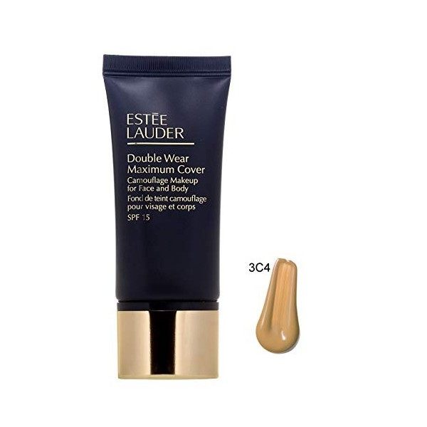 Estée Lauder Make-up Camouflage Maximum Double Wear Fond de Teint pour Visage/Corps SPF15 07 Medium Deep 30 ml