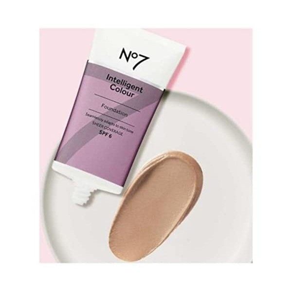 No7 Intelligent Colour Foundation-Light