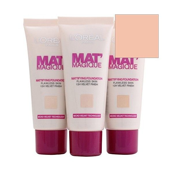 Fond de teint Mat Magique LOréal N° 03 Light Sand