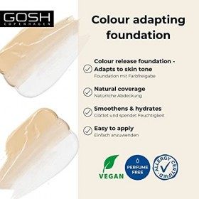 Gosh Copenhagen Chameleon Foundation Natural Coverage 001-Light 30 Ml