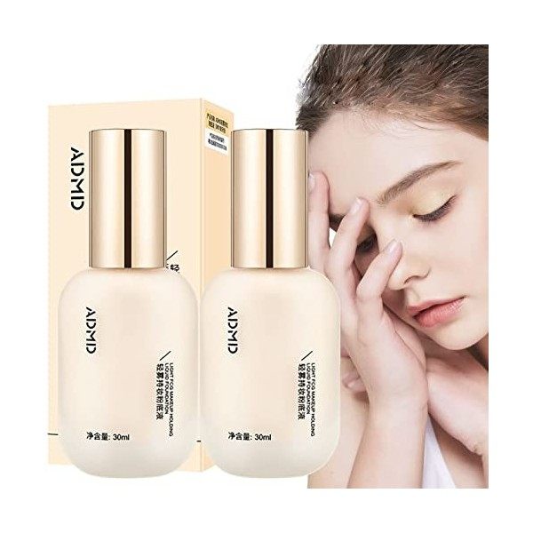 Fond De Teint Hydratant Imperméable Et Léger Longue Durée - ADMD Light Fog Makeup Holding Liquid Foundation, Admd Foundation 